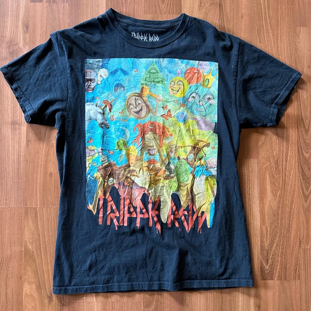Trippie Redd Life's a Trip Official Merch Rap T-Shirt Black Men's Medium